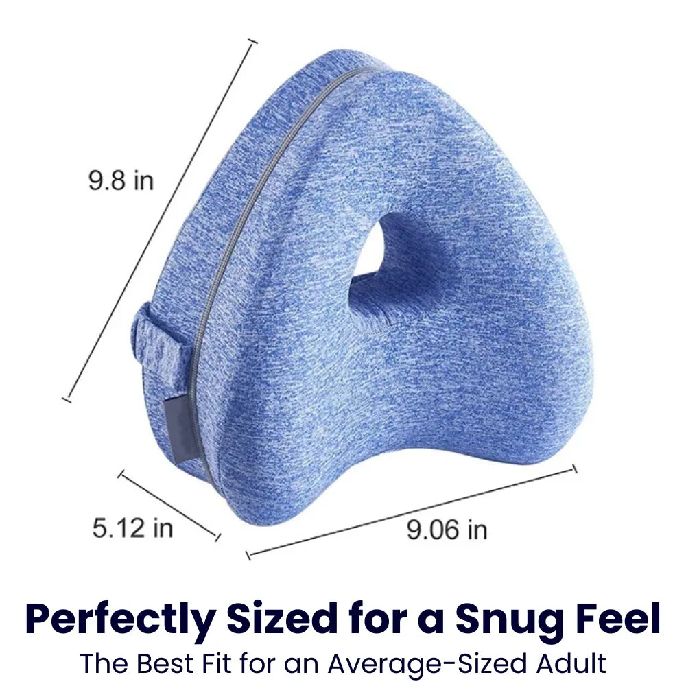 Orthopedic Knee Pillow with Memory Foam | Ultimate Leg Support for Sleepers | FSA/HSA/HRA Eligible | SnugWell™